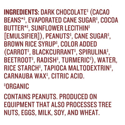 Justins Dark Chocolate Peanut Pieces - 4.5 OZ - Image 4