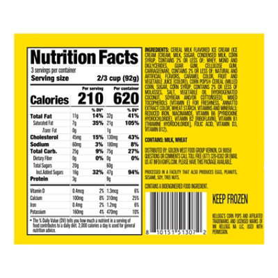 Kellogg’s Corn Pop Ice Cream - 14 Fl. Oz. - Image 4