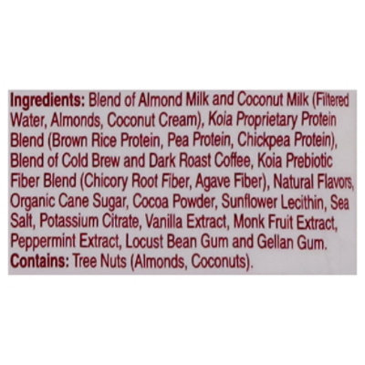 Koia Peppermint Mocha Protein Drink - 12 OZ - Image 4