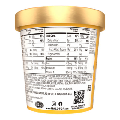 Halo Top Icecream Caramel Cookie Crunchm - 16 FZ - Image 3