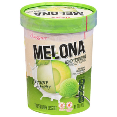 Melona Honeydew Melon Ice Cream Tub  1.5 Qt - 1.5 QT - Image 3