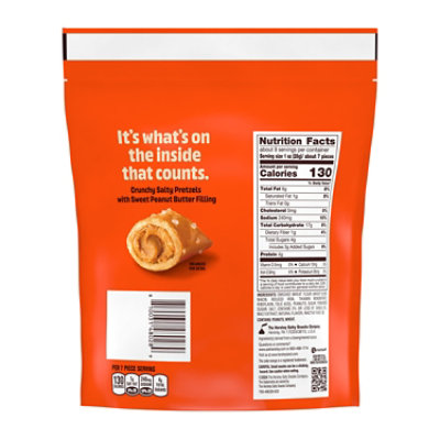 Reeses Filled Pretzels W/ Peanut Butter 9oz - 9 OZ - Image 2
