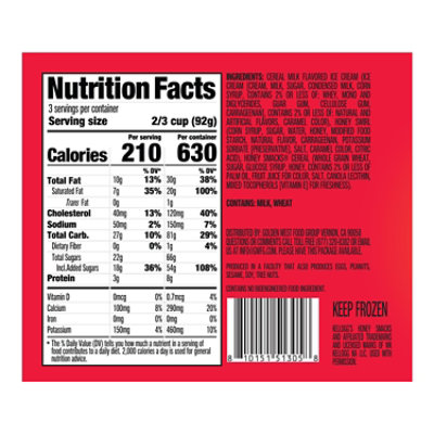 Kellogg’s Honey Smack Ice Cream - 14 Fl. Oz. - Image 4