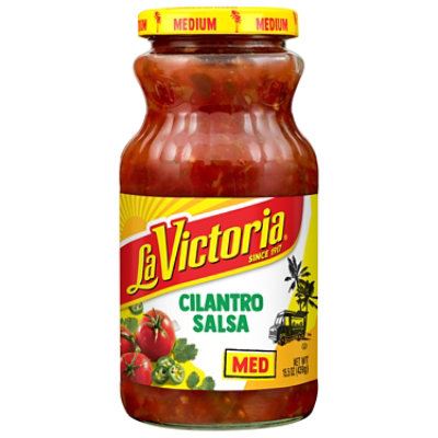 La Victoria Cilantro Medium Salsa 15.5 Oz - 15.5 OZ - Image 1