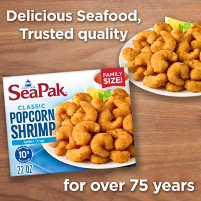 Seapak Popcorn Shrimp - 22 OZ - Image 7