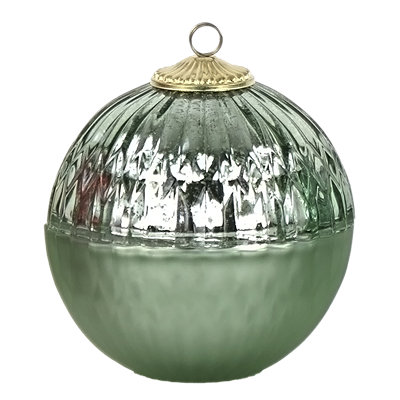 Overjoyed Boutique Ornament Candle Frosty Spruce - Each - Image 1