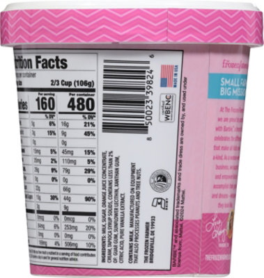 The Frozen Farmer Ice Cream Barbie Orange Dream - 16 OZ - Image 5