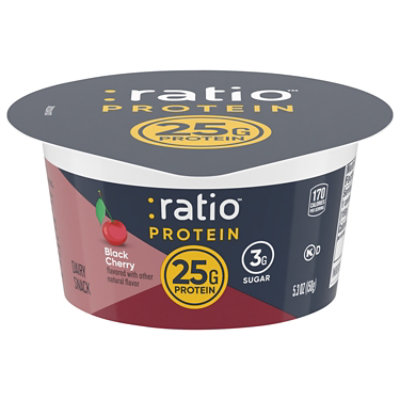 Ratio Protein Black Cherry Dairy Snack - 5.3 OZ - Image 1
