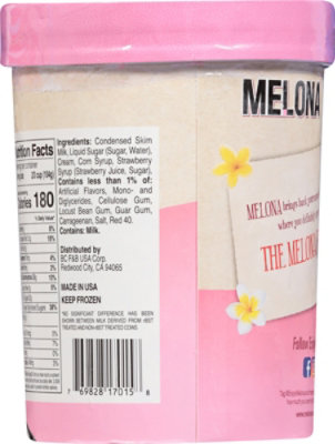 Melona Strawberry Ice Cream Tub 1.5 Qt - 1.5 QT - Image 5