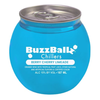 Buzzballz Chillers Berry Cherry Limeade 187ml Wine - 187 ML - Image 1
