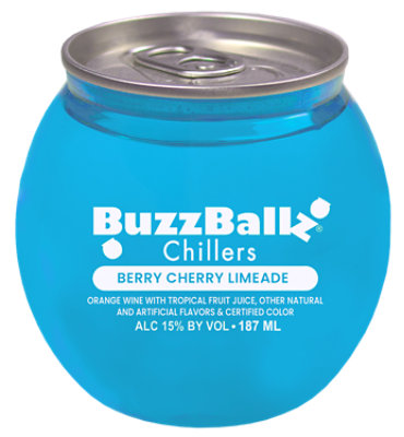 Buzzballz Chillers Berry Cherry Limeade 187ml Wine - 187 ML - Image 1