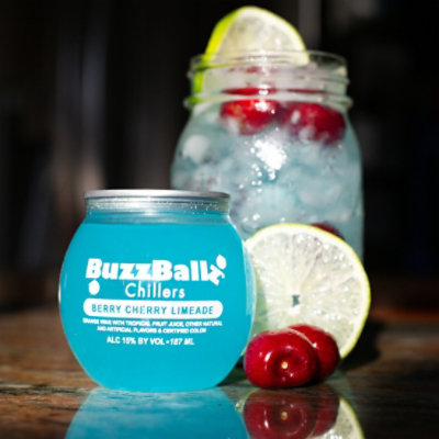 Buzzballz Chillers Berry Cherry Limeade 187ml Wine - 187 ML - Image 4