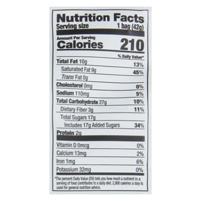 Sweet Chaos Drizzled Popcorn Black&white 8/1.5oz Small Bag - 1.5 OZ - Image 4