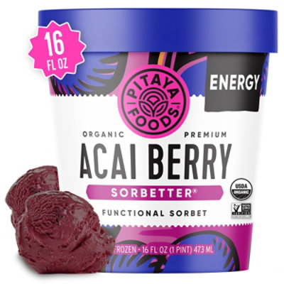 Pitaya Foods Sorbet Organic Acai Berry - 16 OZ - Image 2