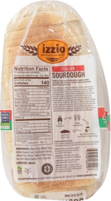 Izzio Italian Sourdough Sliced Bread - 24 OZ - Image 5