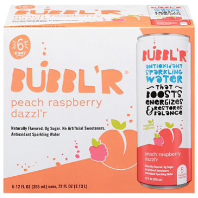 Bubblr Peach Raspberry Dazzlr 6-12fz - 6-12 FZ - Image 1
