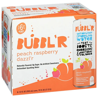 Bubblr Peach Raspberry Dazzlr 6-12fz - 6-12 FZ - Image 1