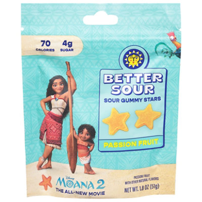 Better Sour Gummy Stars Passion Fuit - 1.8 OZ - Image 2