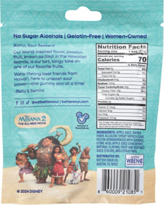 Better Sour Gummy Stars Passion Fuit - 1.8 OZ - Image 5