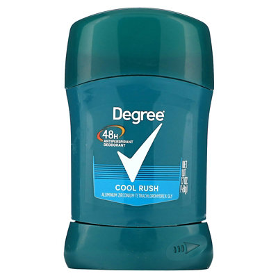 Degree 48 Hour Antiperspirant Deodorant, Cool Rush, 1.7 oz (48 g) - Image 1