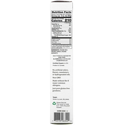NOW Foods Living Now, Organic Quinoa Penne, 8 oz (227 g) - Image 2