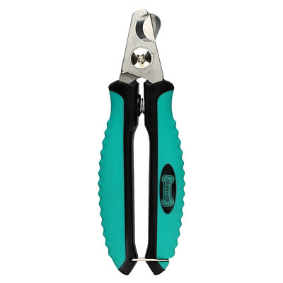 Ruff N Ruffus Grooming Kit for Cats and Dogs, Deshedding Brush  Nail Clipper, Aqua, 1 Deshedding Brush, 1 Nail Clipper - Image 3