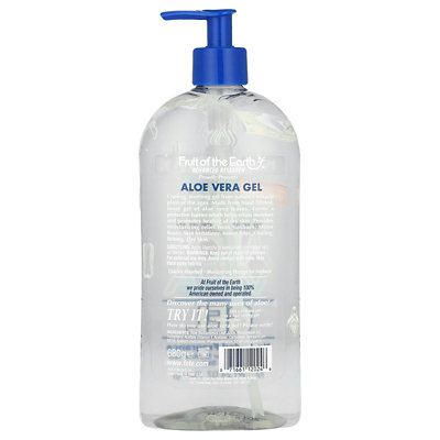 Fruit of the Earth Aloe Vera Gel, 24 oz (680 g) - Image 2
