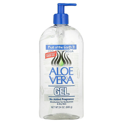 Fruit of the Earth Aloe Vera Gel, 24 oz (680 g) - Image 1