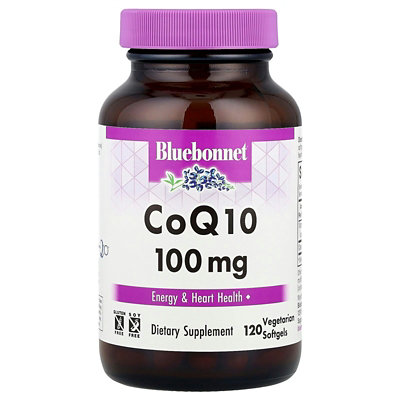 Bluebonnet Nutrition CoQ10, 120 Vegetarian Softgels - Image 1