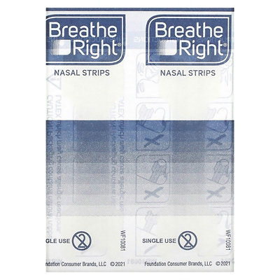 Breathe Right Nasal Strips, Clear For Sensitive Skin, Large, 30 Clear Strips - Image 3