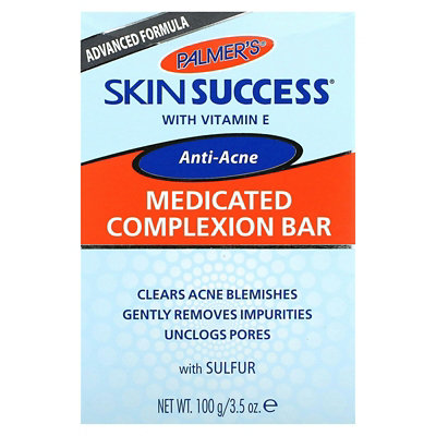 Palmers Skin Success, AntiAcne, Medicated Complexion Bar, 3.5 oz (100 g) - Image 1