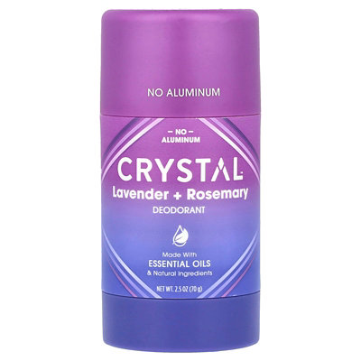 CRYSTAL Deodorant, Lavender  Rosemary , 2.5 oz (70 g) - Image 1