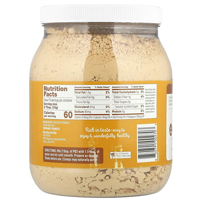 PB2 Foods PB2 Original Powdered Peanut Butter, 32 oz (907 g) - Image 2