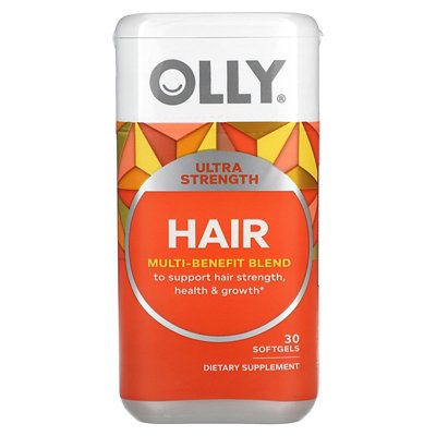 OLLY Hair, MultiBenefit Blend, 30 Softgels