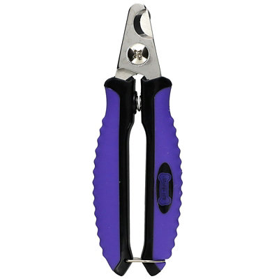 Ruff N Ruffus Grooming Kit for Cats and Dogs, Cleaning Pet Slicker Brush  Nail Clippers, Purple, 1 Brush, 1 Nail Clipper - Image 3