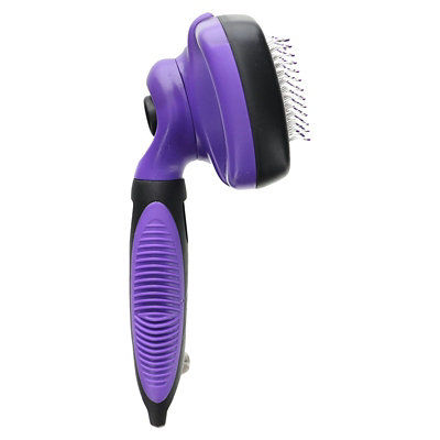 Ruff N Ruffus Grooming Kit for Cats and Dogs, Cleaning Pet Slicker Brush  Nail Clippers, Purple, 1 Brush, 1 Nail Clipper - Image 4