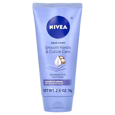 Nivea Hand Cream, Macadamia Oil  Lotus Flower, 2.6 oz (74 g) - Image 1