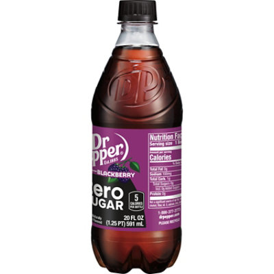 Dr Pepper Blackberry Zero Sugar 20fz - 20 FZ - Image 2