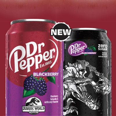 Dr Pepper Blackberry Zero Sugar 12-12fz - 12-12FZ - Image 5