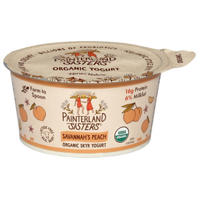 Painterland Sisters Yogurt Skyr Style Peach - 5.3 OZ - Image 2