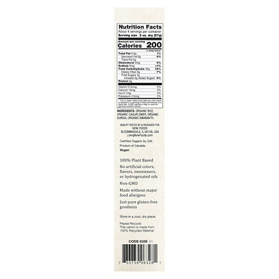 NOW Foods Organic Multigrain and Cauliflower Elbows, Gluten Free, 8 oz (227 g) - Image 2