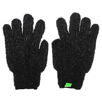 AfterSpa Exfoliating Gloves, Black, 1 Pair - Image 3