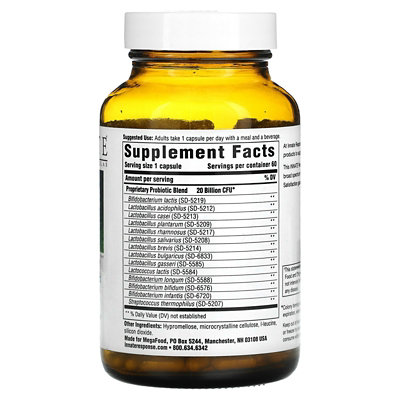Innate Response Formulas Flora 2014, Ultra Strength, 60  Capsules - Image 2