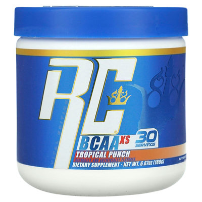 Ronnie Coleman Vital Edition, BCAA XS, Tropical Punch, 6.67 oz (189 g) - Image 1