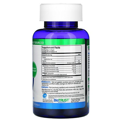 BioTRUST OmegaKrill, 90 Softgels - Image 2