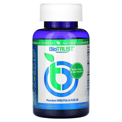 BioTRUST OmegaKrill, 90 Softgels - Image 1