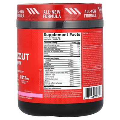 SIXSTAR PreWorkout Explosion 2.0, Pink Lemonade , 9.63 oz (273 g) - Image 2