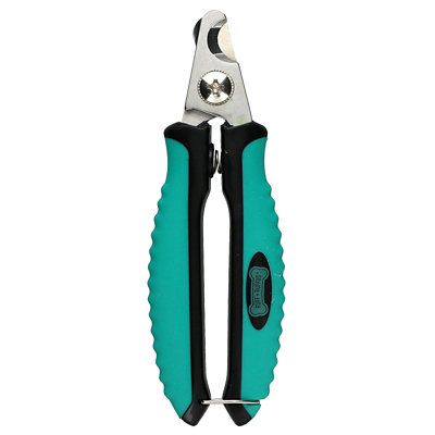 Ruff N Ruffus Grooming Kit for Cats and Dogs, Aqua, 1 Brush, 1 Clipper - Image 4
