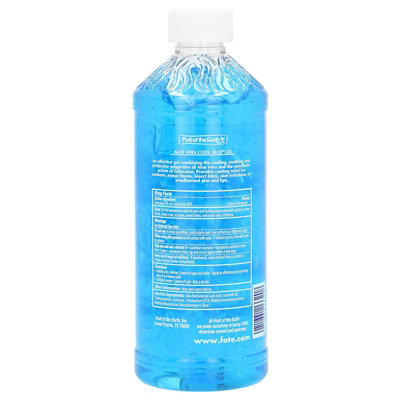 Fruit of the Earth Aloe Vera Cool Blue Gel, 20 oz (567 g) - Image 2
