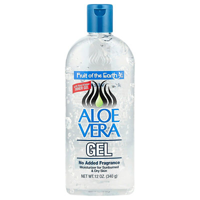 Fruit of the Earth Aloe Vera Gel, 12 oz (340 g) - Image 1